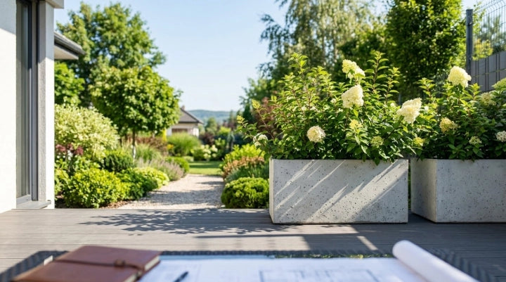 Donica betonowa Forma 100/40, 100 × 40 × 40 cm – zdjęcie 10