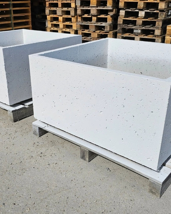 Donica betonowa Cubo 100 Low, 100x100x50 cm – ujęcie 11