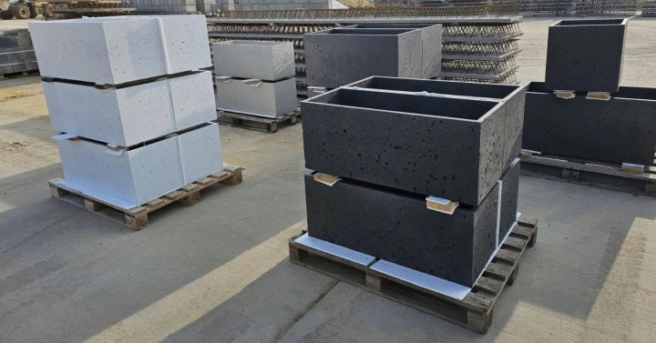 Donica betonowa Forma 100/40, 100 × 40 × 40 cm – zdjęcie 11