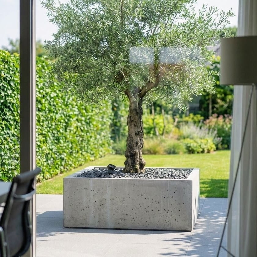 Cubo 150 – donica betonowa 150x150x50 cm