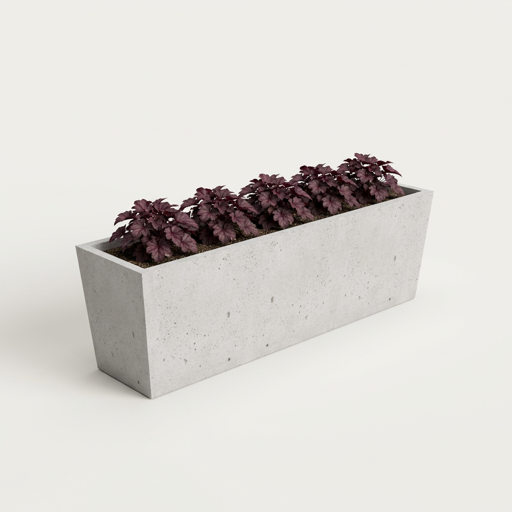 Donica betonowa Linea 130, 130x32x40 cm – zdjęcie główne produktu