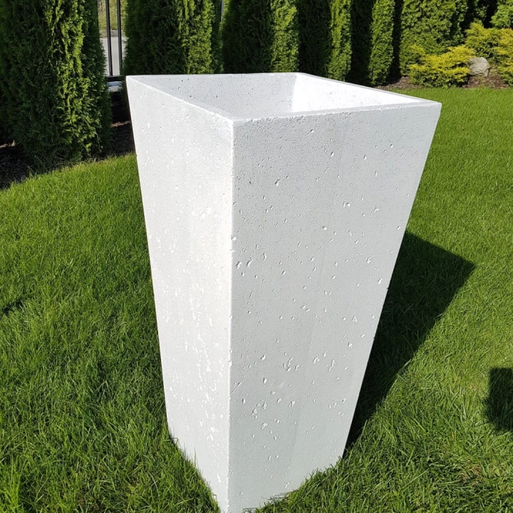 Donica betonowa TYP85 40×40×85 cm, wysoka i mrozoodporna – polski producent PASOŃ