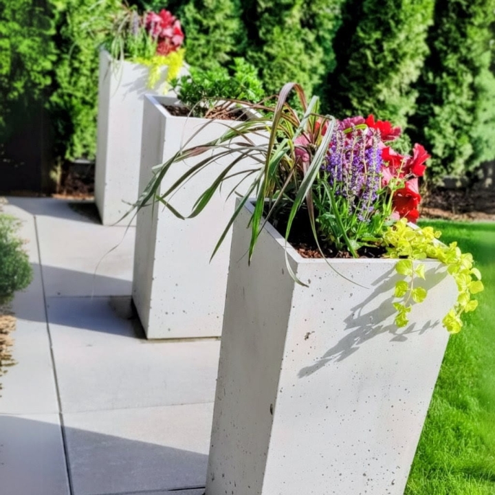 Donica Beton Architektoniczny Wysoka (T85II) – 40x85 cm (id: 2315)