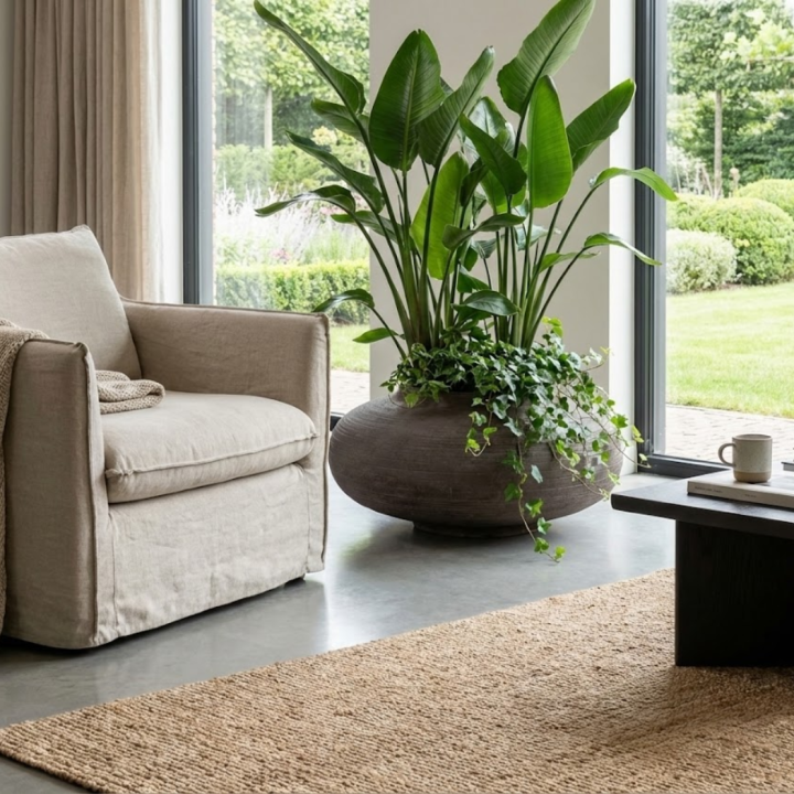 Osłonka Fiberstone "Modern Brown" (Misa) 73,5 cm (id: 3041)