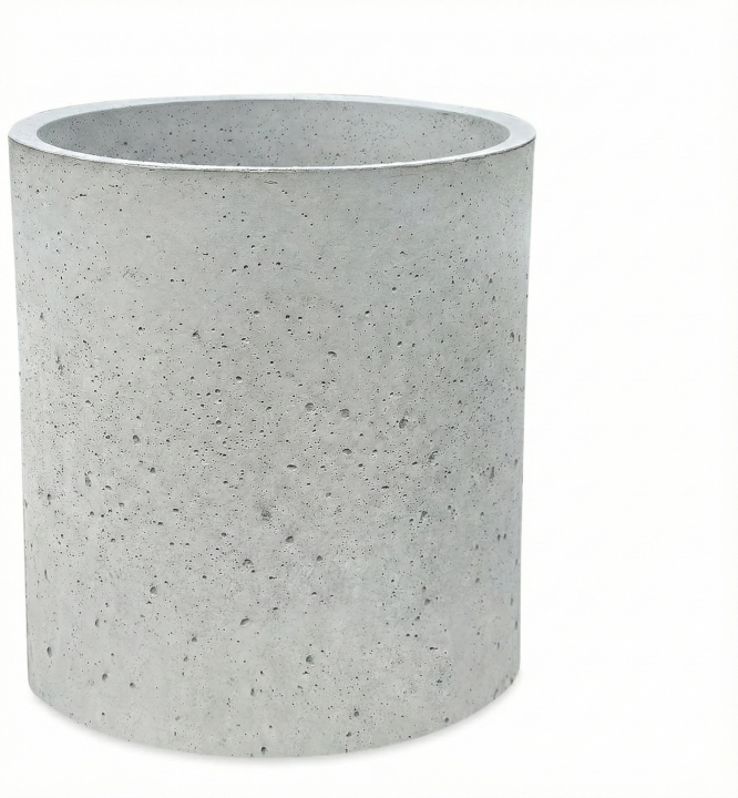 Donica Beton Architektoniczny Okrągła (O55) – Ø50x55 cmszary.png