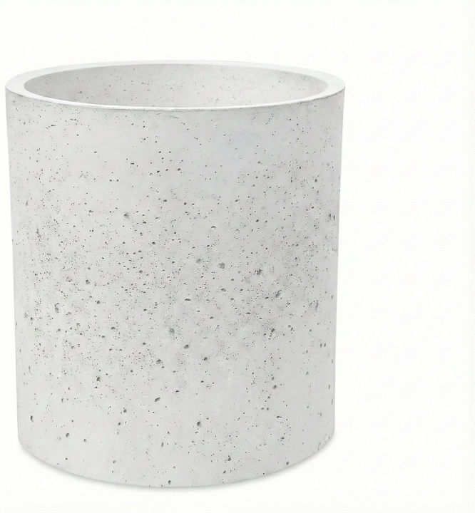 Donica Beton Architektoniczny Okrągła (O55) – Ø50x55 cmbiały.png