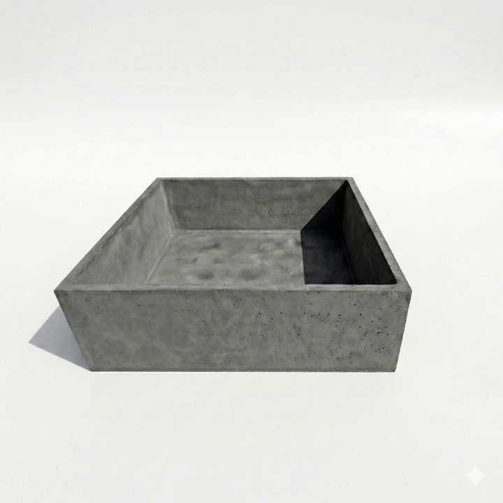 Donica Beton Architektoniczny Kwadratowa (K1500) – 150x150x50 cmgrafit.png