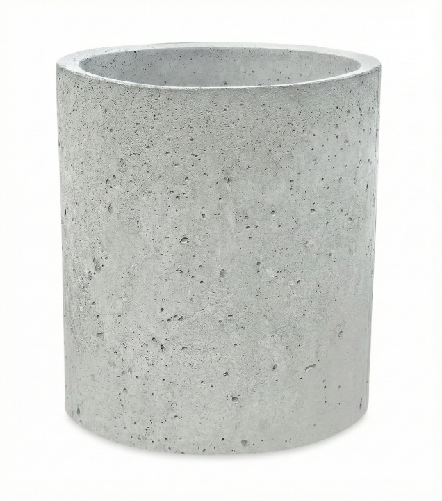 Donica Beton Architektoniczny Okrągła (O45) – Ø40x45 cmszara.png