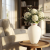Wazon OPAL TOWER 29 – Szkło Białe (Średni / Połysk) (id: 4495)