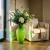 Wazon EMERALD TOWER 65 – Szkło Szmaragdowe (XXL / Monumentalny) (id: 4490)