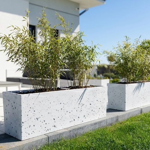 Donica Beton Architektoniczny Podłużna (T130) – 130x32x40 cm (id: 2321)