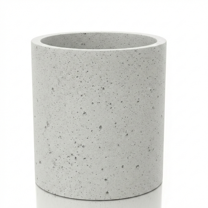 Donica Beton Architektoniczny Okrągła (O55) – Ø50x55 cm (id: 2322)