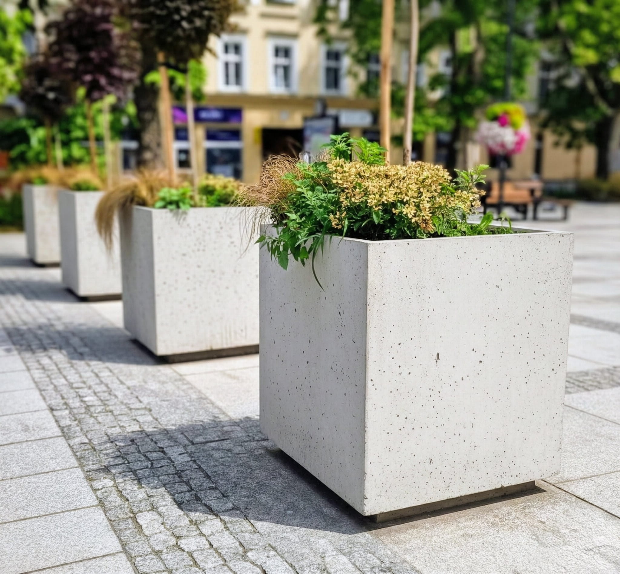Donica betonowa Cubo 100