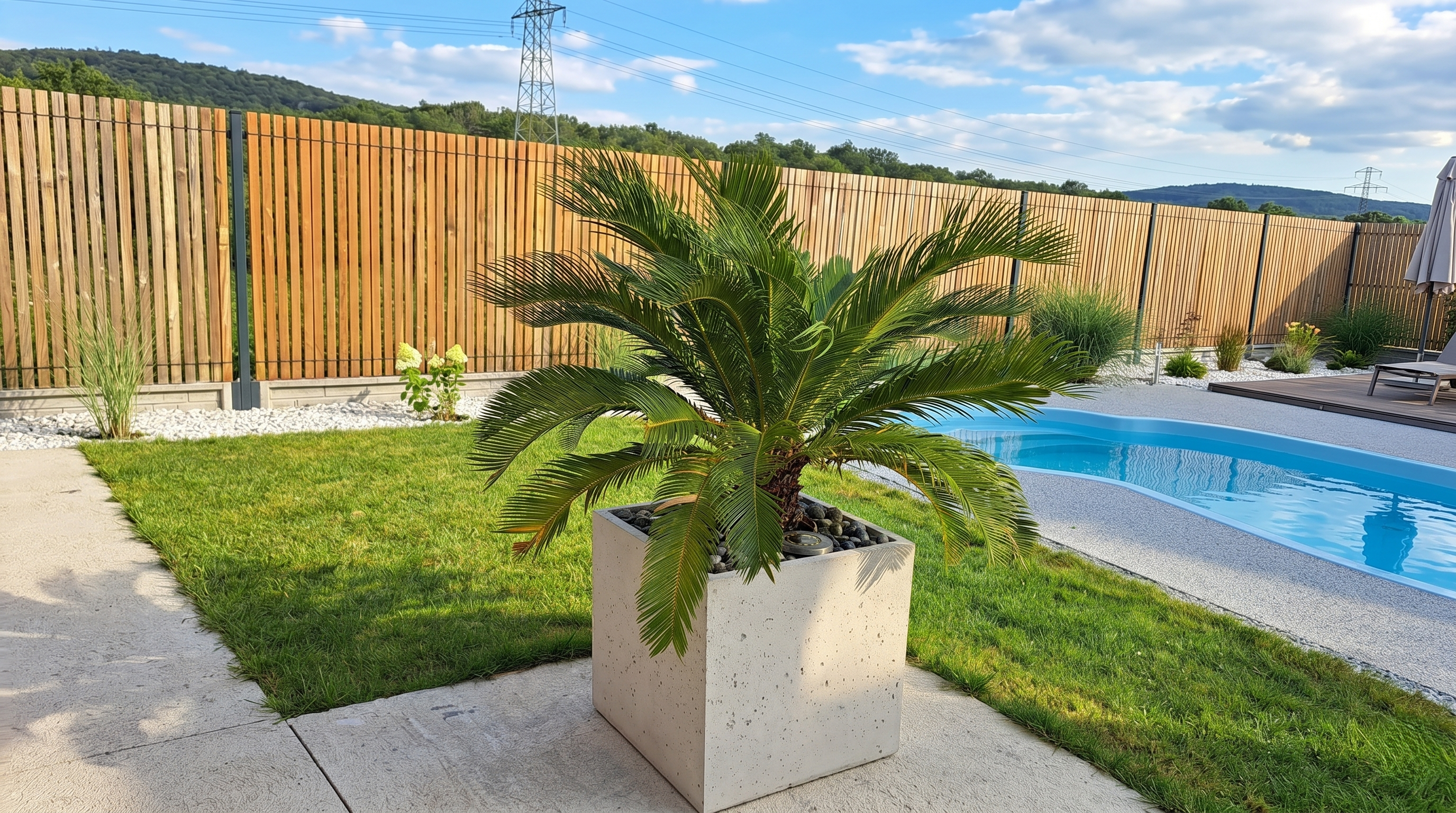 Detal donicy Cubo 50 - selekcja premium